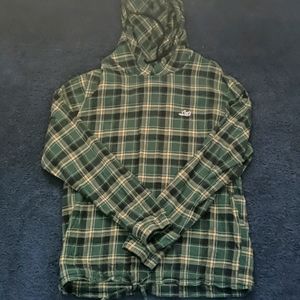 Lost mens hoodie/flannel